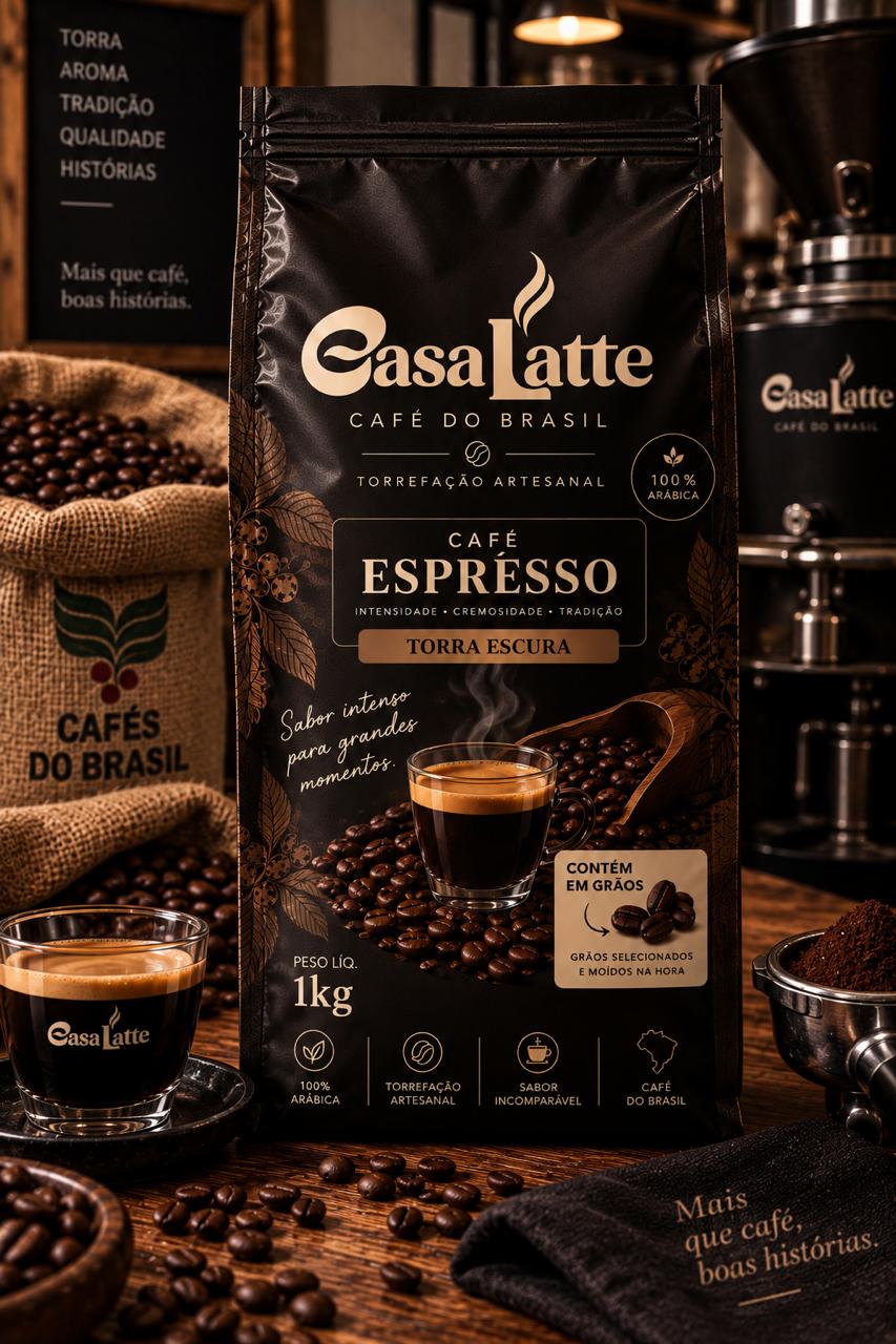 Café Expresso Torra Escura em Grãos - 250g / 1kg