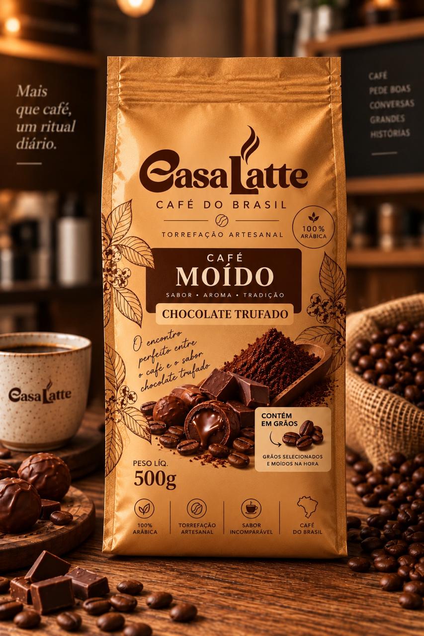 Café Aromas Chocolate Trufado - 250g / 1kg