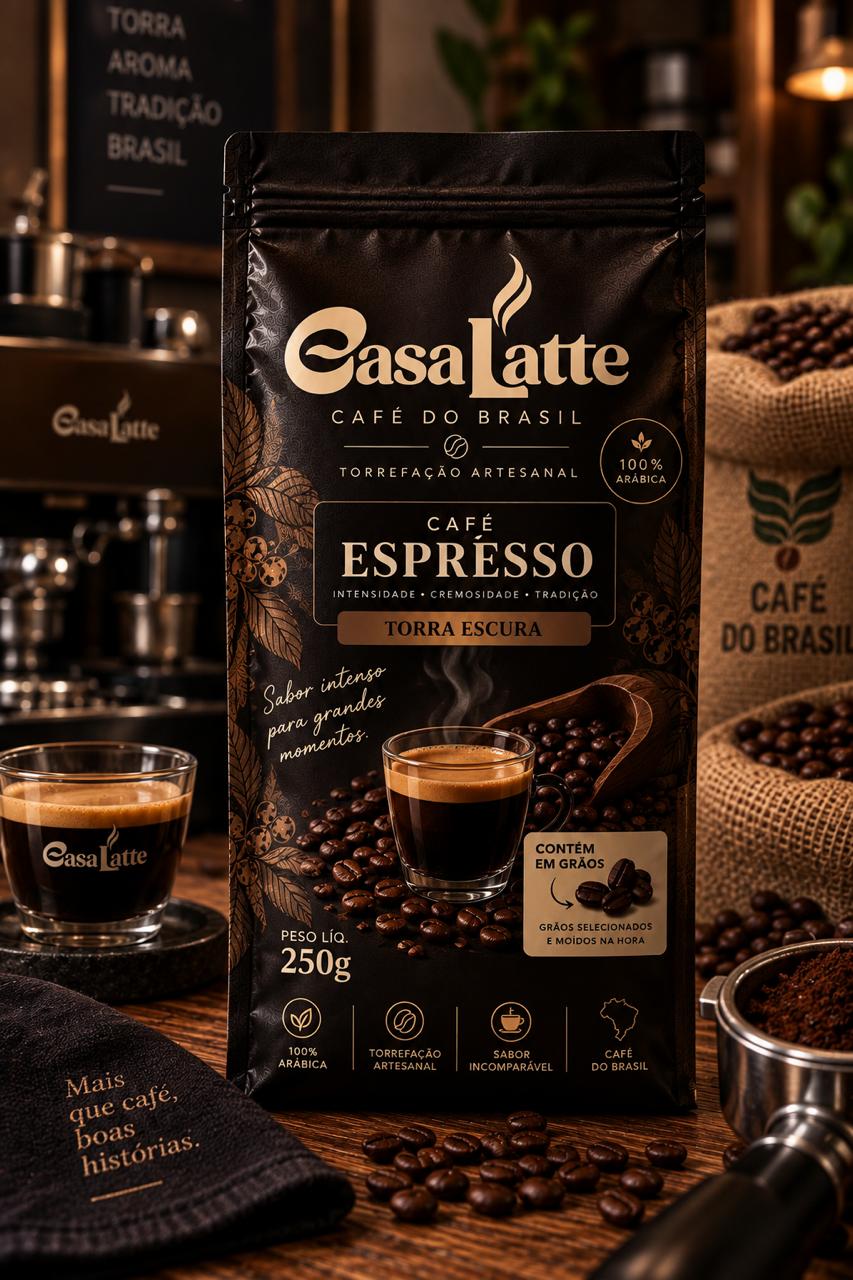 Café Expresso Torra Escura em Grãos - 250g / 1kg