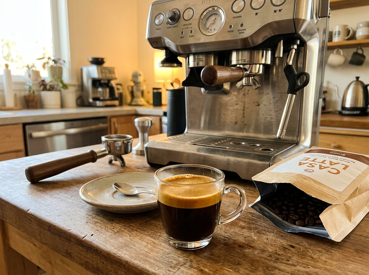 Café em grãos extraído